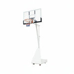 DUNK MASTER M024S Basketball System Ring Hoop Ironman Portable Basketball Stand - White