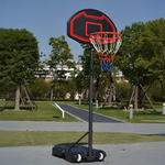DUNK MASTER Basketball System Ring Hoop Basketball Stand Portable PLINC Ironman