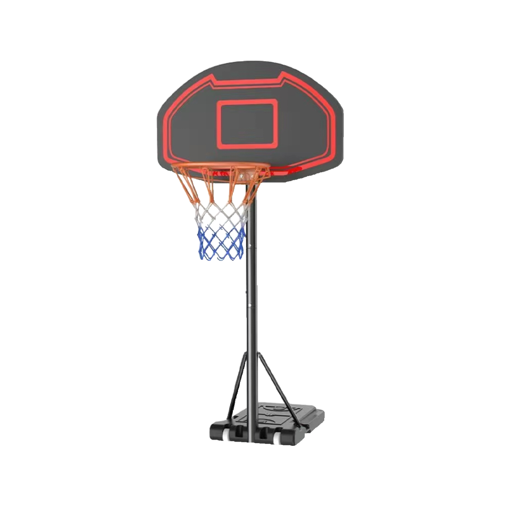 DUNK MASTER Basketball System Ring Hoop Basketball Stand Portable PLINC Ironman