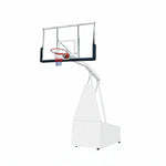 DUNK MASTER SG-2 Basketball System Portable Basketball Stand Ring Hoop Ironman Heavy Duty Professional - White