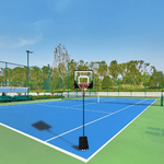 DUNK MASTER Basketball Ring Basketball ACE-KIDS Hoop Portable Stand System 01 Ironman