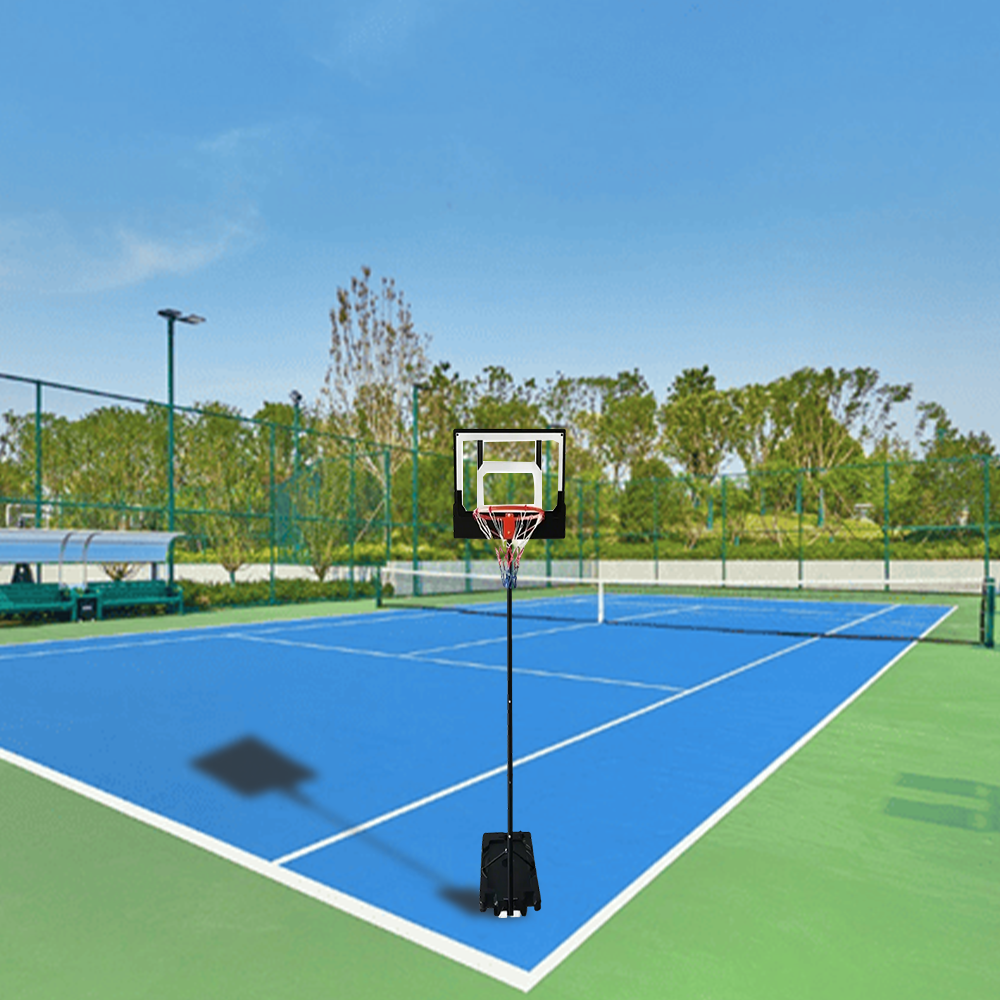 DUNK MASTER Basketball Ring Basketball ACE-KIDS Hoop Portable Stand System 01 Ironman