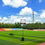 DUNK MASTER Basketball Ring Basketball ACE-KIDS Hoop Portable Stand System 01 Ironman