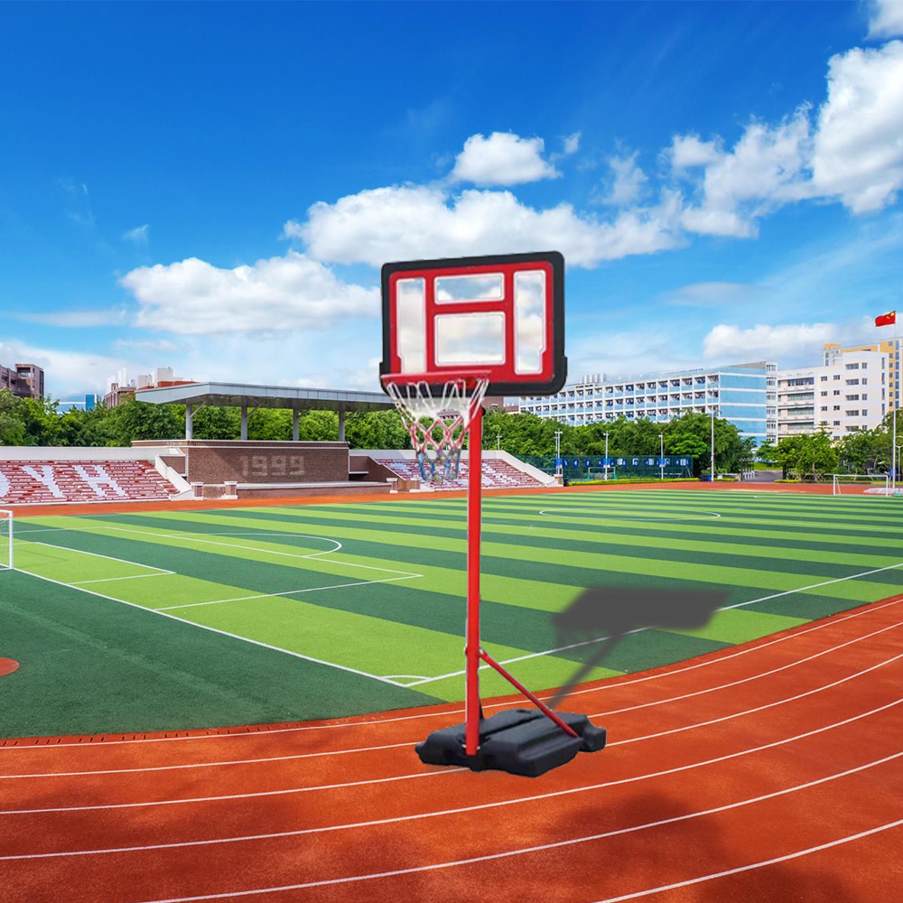 DUNK MASTER M0181 Hoop Portable Basketball System Basketball Ring Stand Ironman