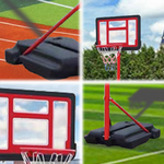 DUNK MASTER M0181 Hoop Portable Basketball System Basketball Ring Stand Ironman