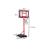 DUNK MASTER M0181 Hoop Portable Basketball System Basketball Ring Stand Ironman