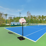 DUNK MASTER Stand Hoop System Portable Basketball M018Y Ring Basketball Ironman