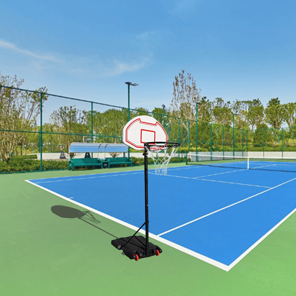 DUNK MASTER Stand Hoop System Portable Basketball M018Y Ring Basketball Ironman