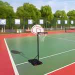 DUNK MASTER Stand Hoop System Portable Basketball M018Y Ring Basketball Ironman