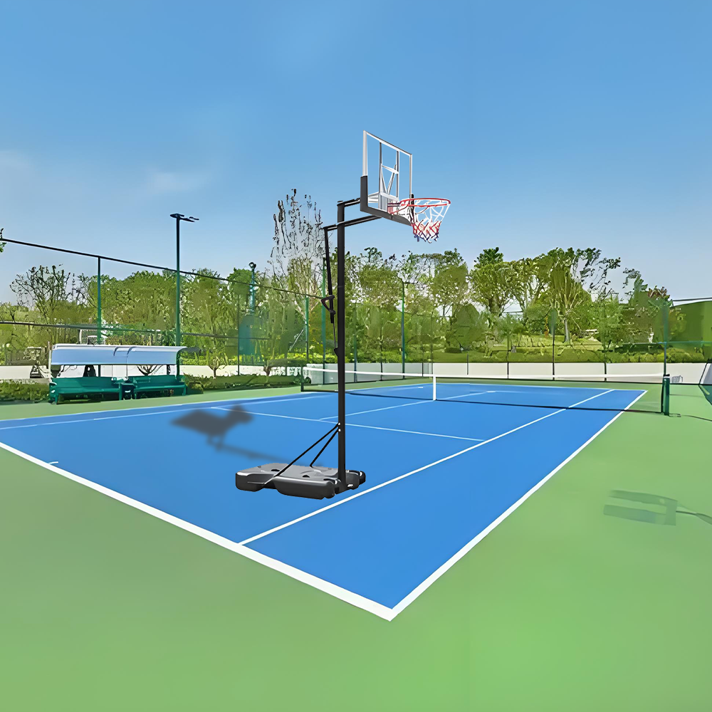 DUNK MASTER Stand Portable Basketball Ring Basketball System M021 Hoop Ironman
