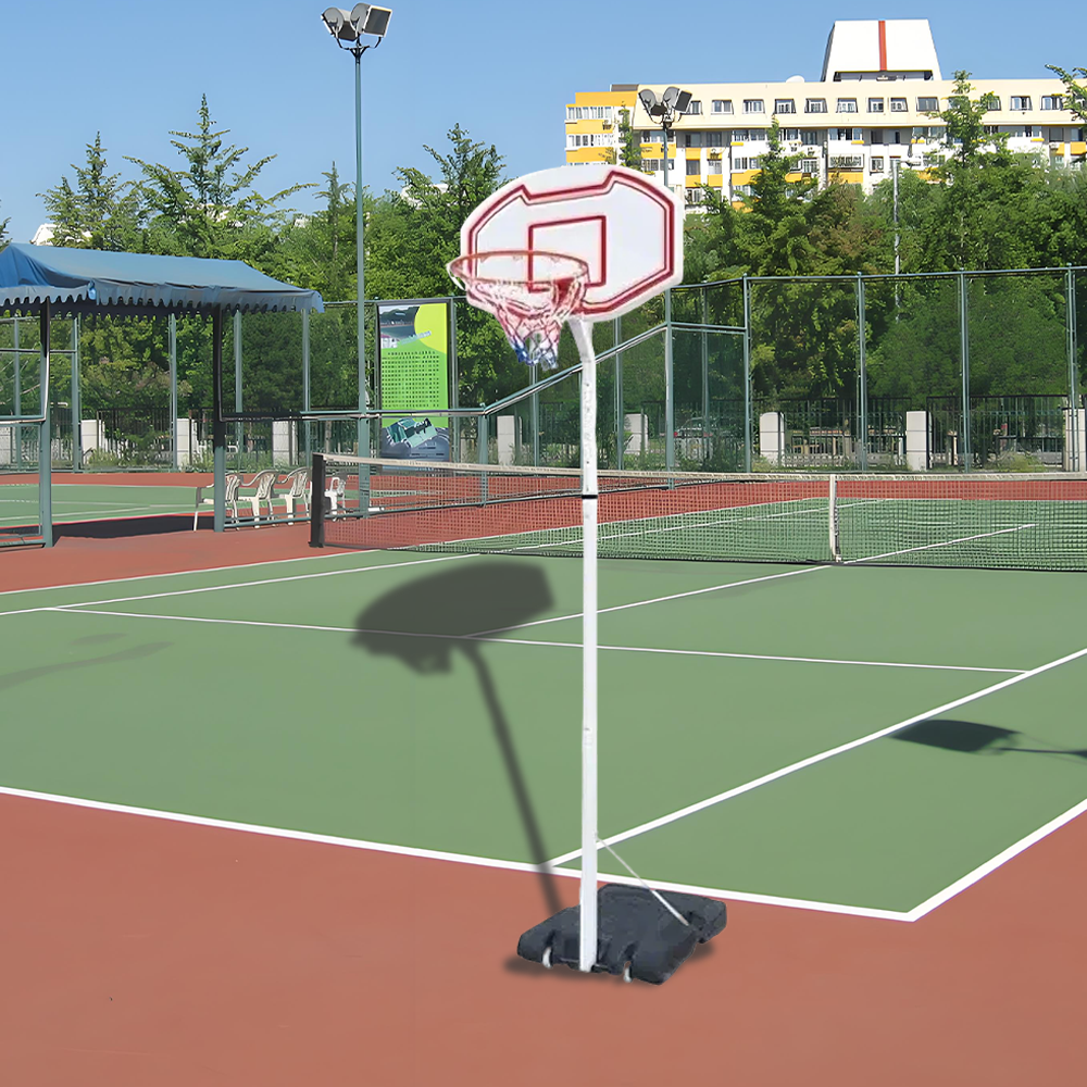 DUNK MASTER Basketball Portable Stand Hoop M033 System Ring Basketball Ironman