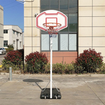DUNK MASTER Basketball Portable Stand Hoop M033 System Ring Basketball Ironman