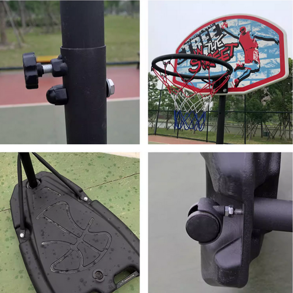 DUNK MASTER Basketball Ring M0881 Stand Basketball Portable System Hoop Ironman