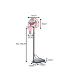 DUNK MASTER Basketball Ring M0881 Stand Basketball Portable System Hoop Ironman