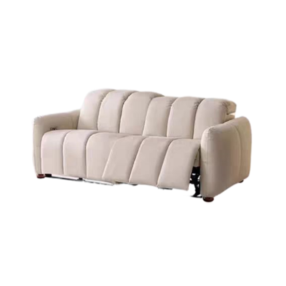 LUXORA FC1011 - High-Tech Pine Frame Wood Sofa Fabric