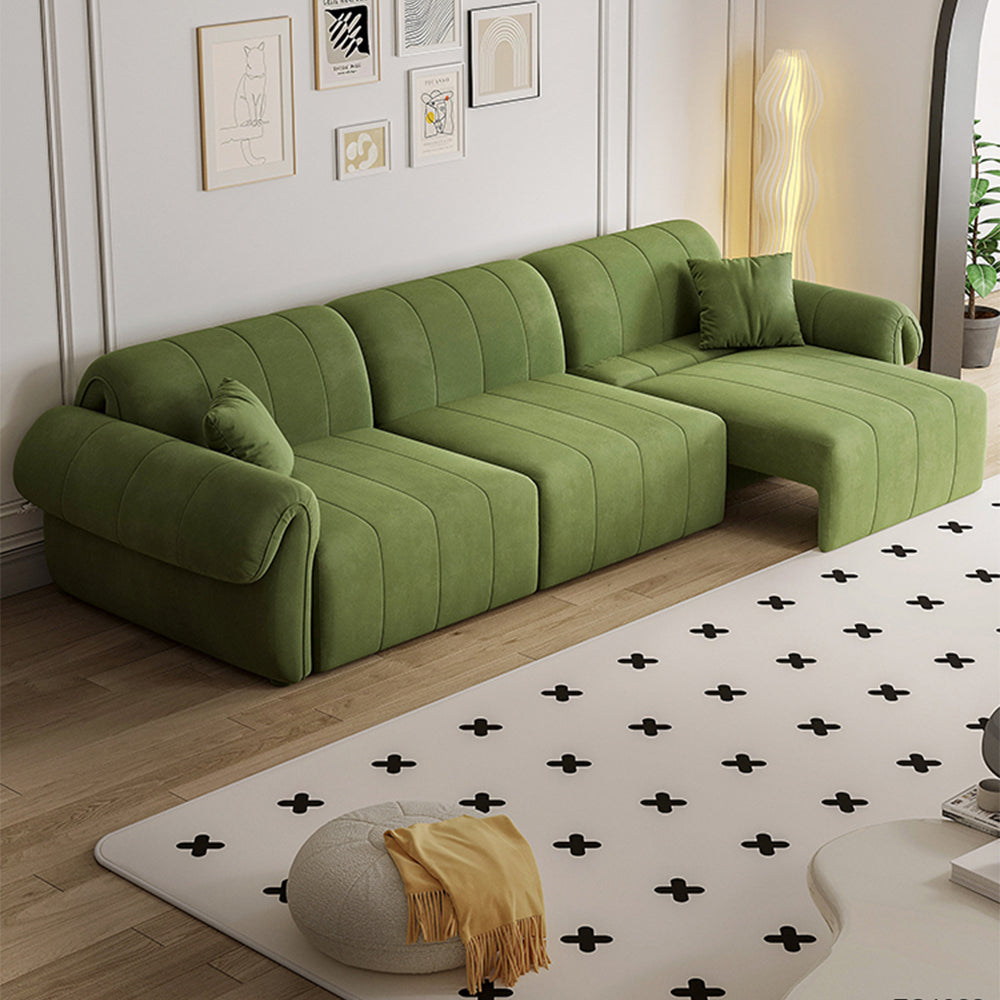LUXORA FC1023 Frame Wood 3-Seater Pine Sofa