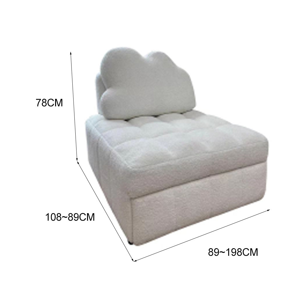 LIVARA FC1039 Sofa Sofa Length Frame / Pine 89/130cm Single Bed