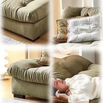 LUXORA FC1043 195/240cm Sofa Cotton Down Plush Solid Feathers Filling Sofa Wood and Bed