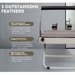 FLEXIO Multi-purpose Foldable - Steel Tables Pilates Blue Pilates Reformer Frame Home Gym