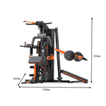 MERIDIAN M3 Multi-Function Gym Fitness Workout Bench Smith Exercise Training Home Weight Station Machine