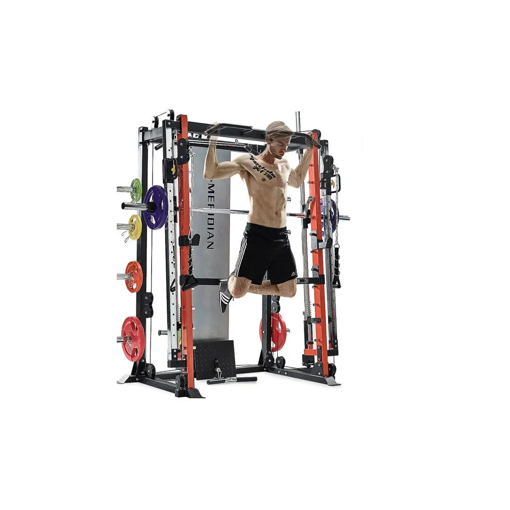 MERIDIAN K9 Olympic Body Gym Bar Machines Body Adjustable building Smith Soild Home Machine