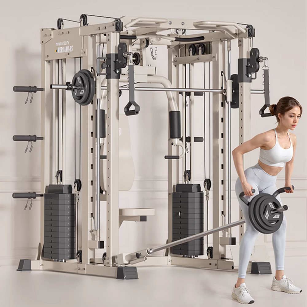 MERIDIAN B6 Train Weight Smith Function Squat Home Machine Cage Power Butterfly Multi Smith Rack Equipment Gym Machine