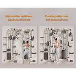 MERIDIAN B6 Train Weight Smith Function Squat Home Machine Cage Power Butterfly Multi Smith Rack Equipment Gym Machine