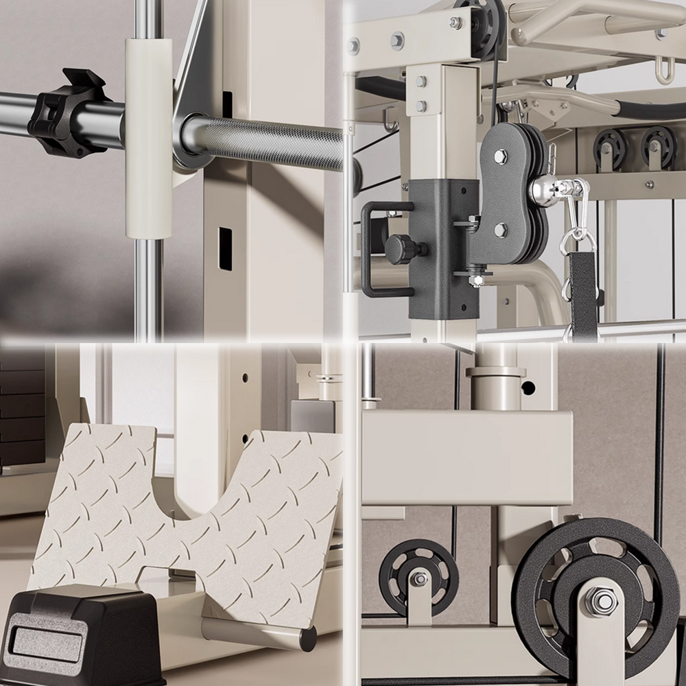 MERIDIAN B6 Train Weight Smith Function Squat Home Machine Cage Power Butterfly Multi Smith Rack Equipment Gym Machine