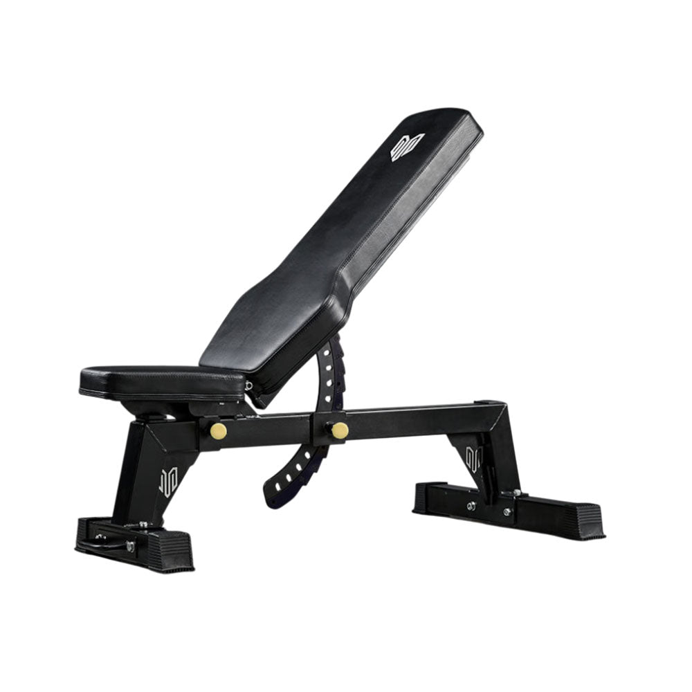 MERIDIAN B7 Design, Front - Adjustable Tank-Level Capacity, Load Commercial-Grade Bench Steel Gym Home 75x75mm Frame, 800kg with Dumbbell Heavy-Duty Rollers