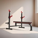 MERIDIAN C2 Weightlifting Press Rack Multi-functional 153.3cm Bed Home And Bench Training Home Gym