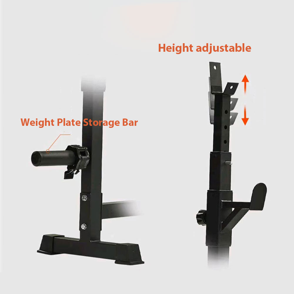 MERIDIAN C2 Weightlifting Press Rack Multi-functional 153.3cm Bed Home And Bench Training Home Gym