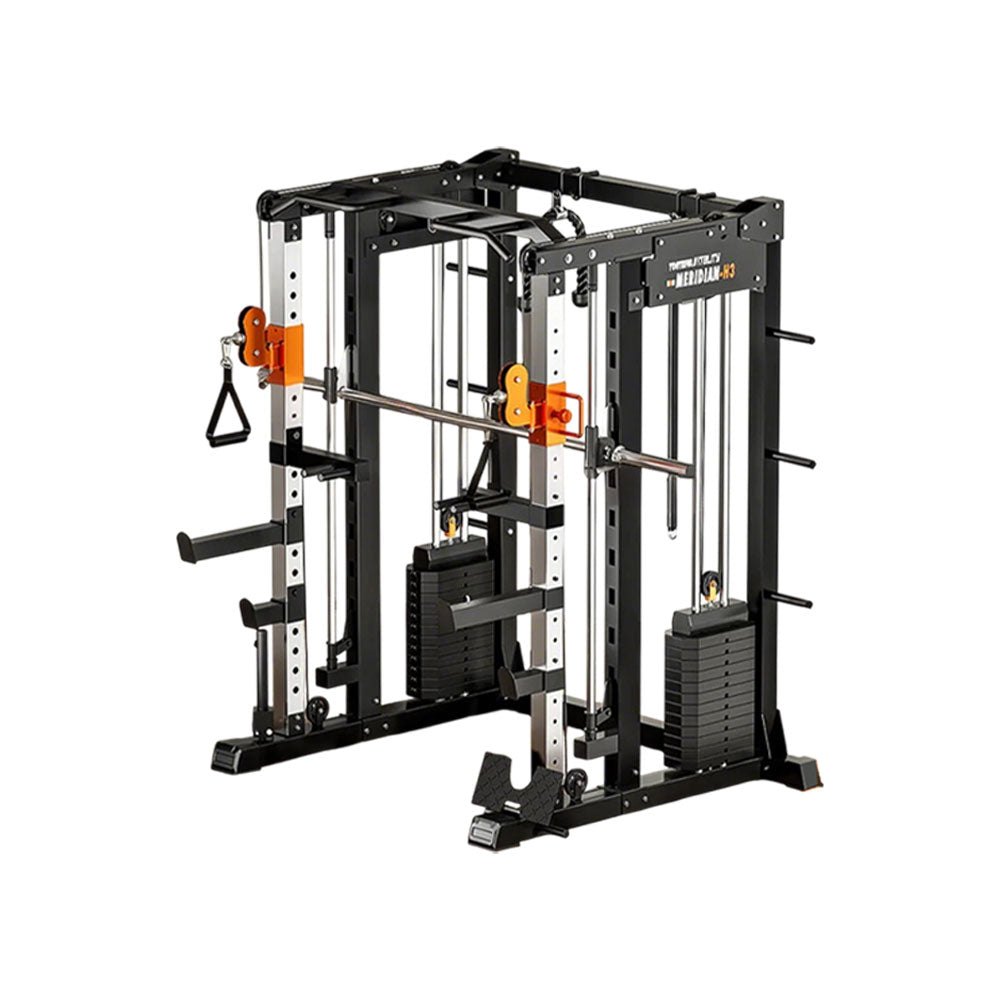 MERIDIAN H3 Training Home Home 146 Structure Squat Power Smith Steel Stable Gym Multi-Functional Rack Machine