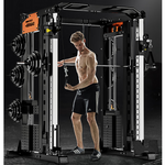 MERIDIAN HS1 Squat Equipment Train Gym Rack Power Function Cage Weight Smith Home Multi Machine