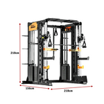 MERIDIAN HS1 Squat Equipment Train Gym Rack Power Function Cage Weight Smith Home Multi Machine