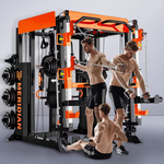 MERIDIAN Q9 Smith Function Home Smith Equipment Power Gantry Rack Multi Cage Gym Weight Machine Crane Train Squat Machine