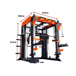 MERIDIAN Q9 Smith Function Home Smith Equipment Power Gantry Rack Multi Cage Gym Weight Machine Crane Train Squat Machine