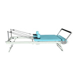FLEXIO Multi-purpose Foldable - Steel Tables Pilates Blue Pilates Reformer Frame Home Gym
