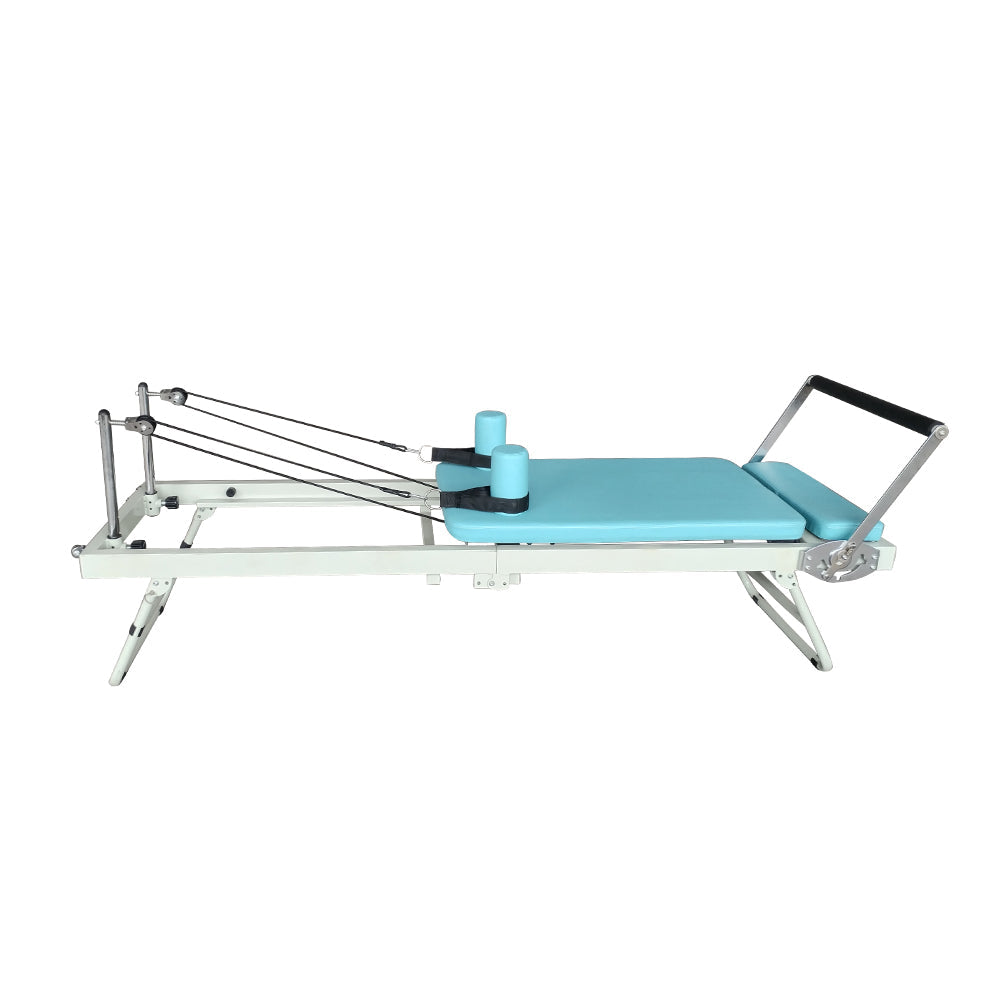 FLEXIO Multi-purpose Foldable - Steel Tables Pilates Blue Pilates Reformer Frame Home Gym