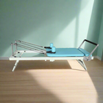 FLEXIO Multi-purpose Foldable - Steel Tables Pilates Blue Pilates Reformer Frame Home Gym