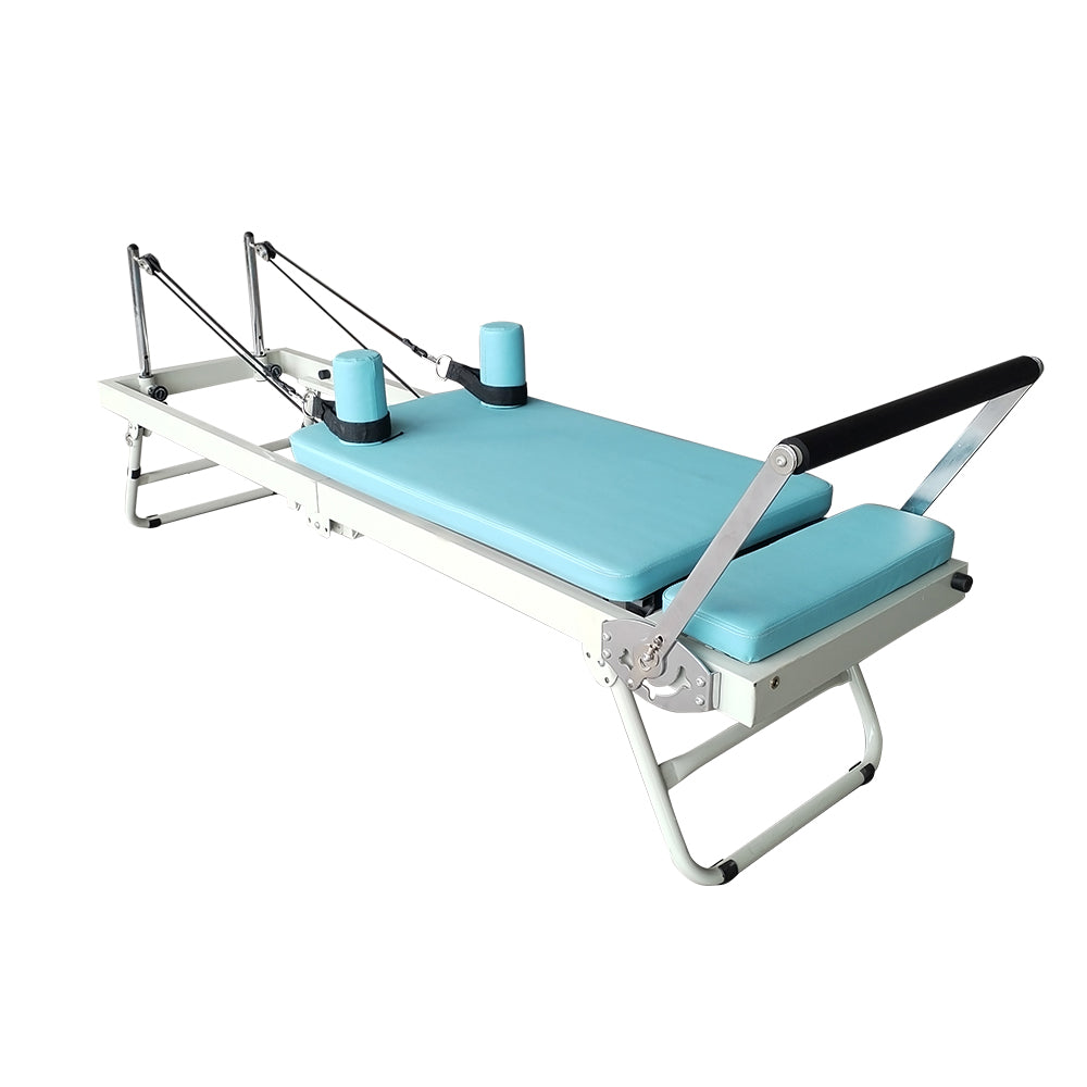 FLEXIO Multi-purpose Foldable - Steel Tables Pilates Blue Pilates Reformer Frame Home Gym