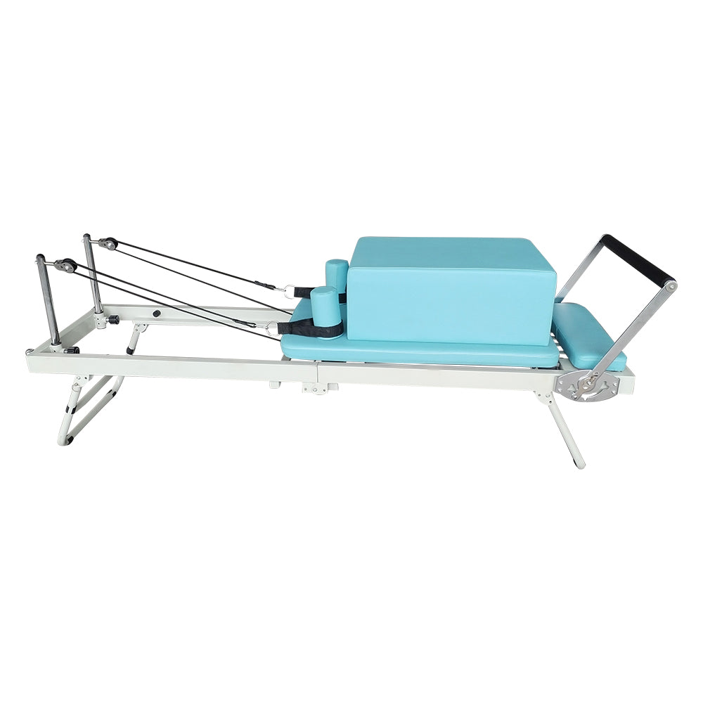 FLEXIO Multi-purpose Box Steel Blue Reformer Foldable Tables - Square Pilates Pilates With Home Frame Gym