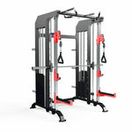 FITPRO Multi-Functional Fly Home System, - Adjustable Handles Machine Gym Loaded Plate 140kg Pin - Black