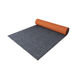 FITPRO Thick Anti Rubber 60/100/120cm Natural Absorbent Surface Slip Waterproof Backing Sound-Reducing Mat Floor Grey