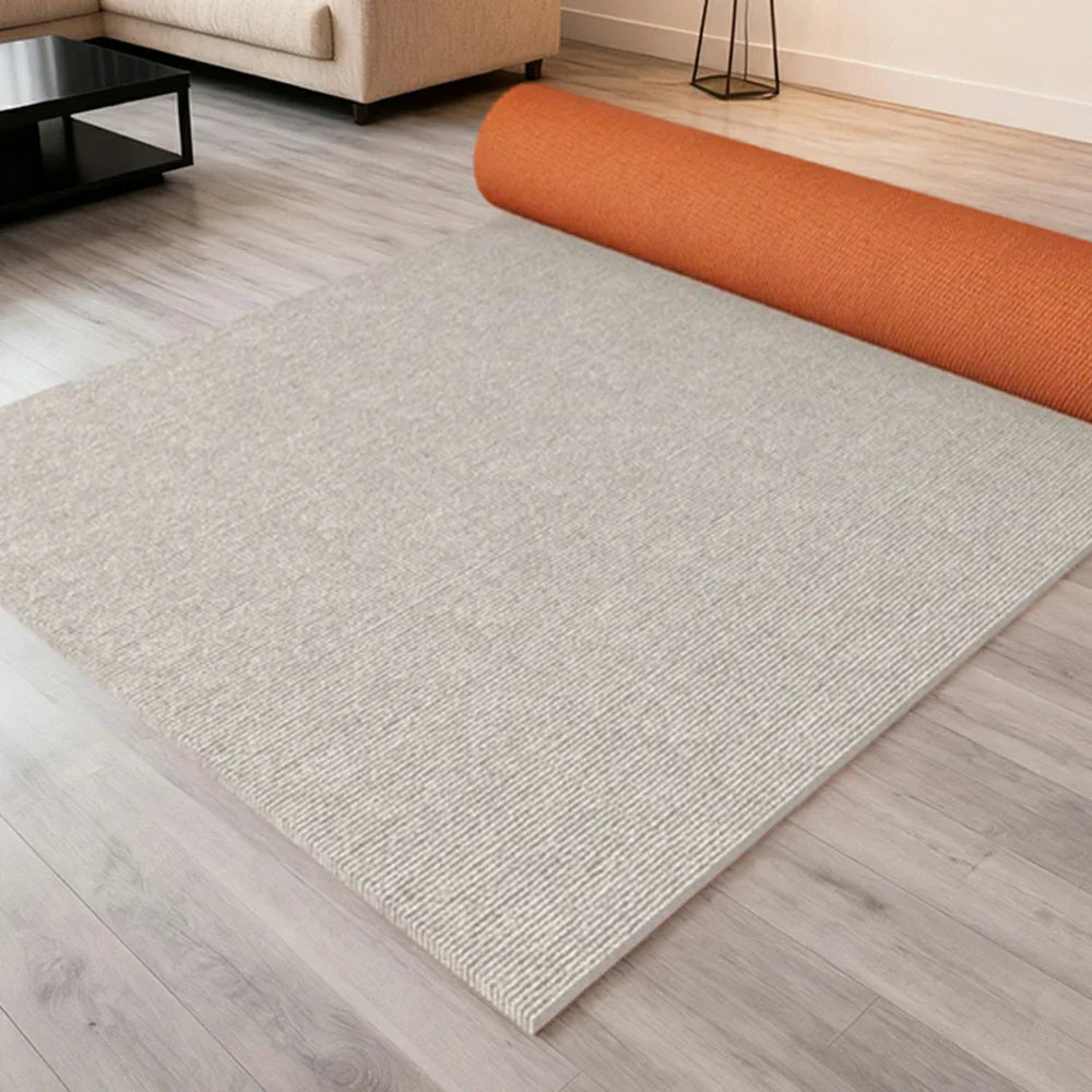 FITPRO Thick Anti 60/100/120cm Natural Waterproof Floor Surface Backing Sound-Reducing Mat Absorbent Rubber Slip Beige&White