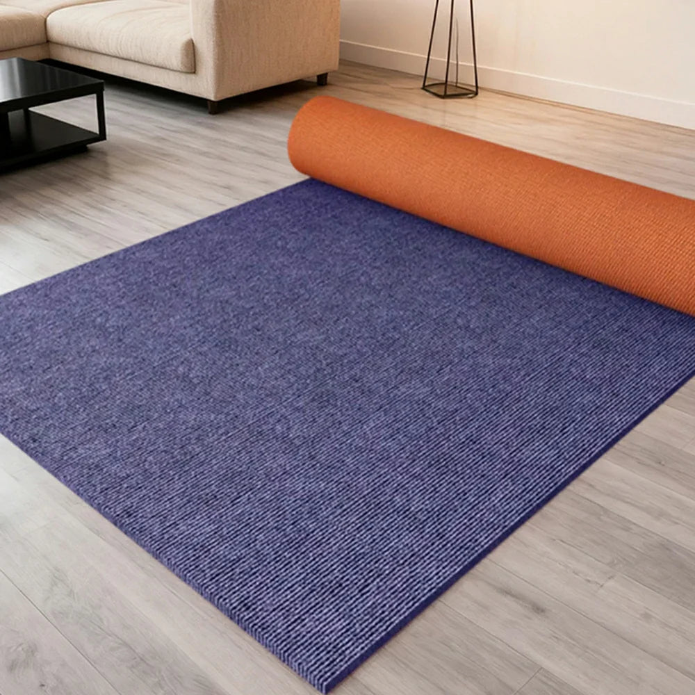 FITPRO Thick Anti Mat Backing Natural Floor Rubber Sound-Reducing Slip 60/100/120cm Absorbent Surface Waterproof Blue
