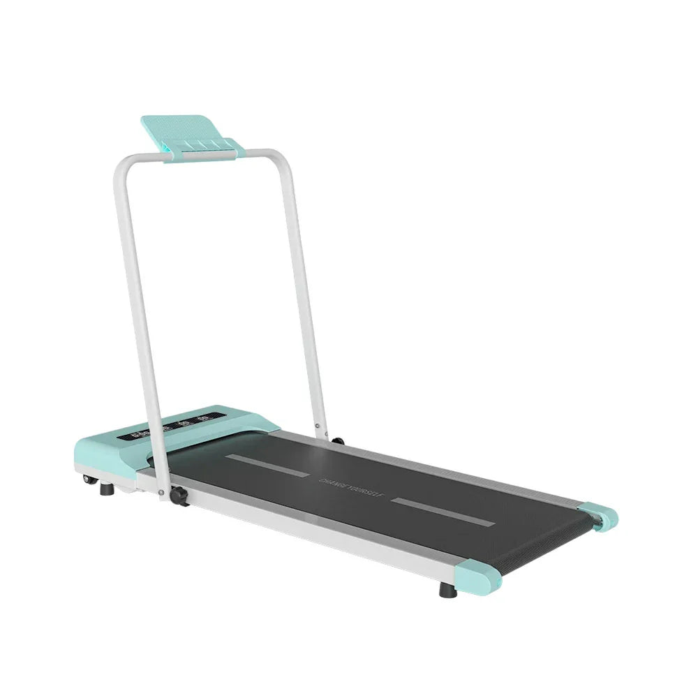 FITPRO Folding Quiet Deck Running Easy - Machine, Slim Storage - 51cm Treadmill Blue