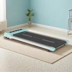 FITPRO Flat Fitness - Design, Deck, Machine, Quiet Equipment 51cm Treadmill Easy Running Home - Compact Wide Storage, Slim Blue