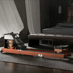 FITPRO Water Tank, Fitness Design, Frame, Rubberwood Home Space-Saving Triple-Fold - Rowing Machine 25L Solid Equipment