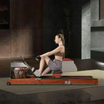 FITPRO Water Tank, Fitness Design, Frame, Rubberwood Home Space-Saving Triple-Fold - Rowing Machine 25L Solid Equipment