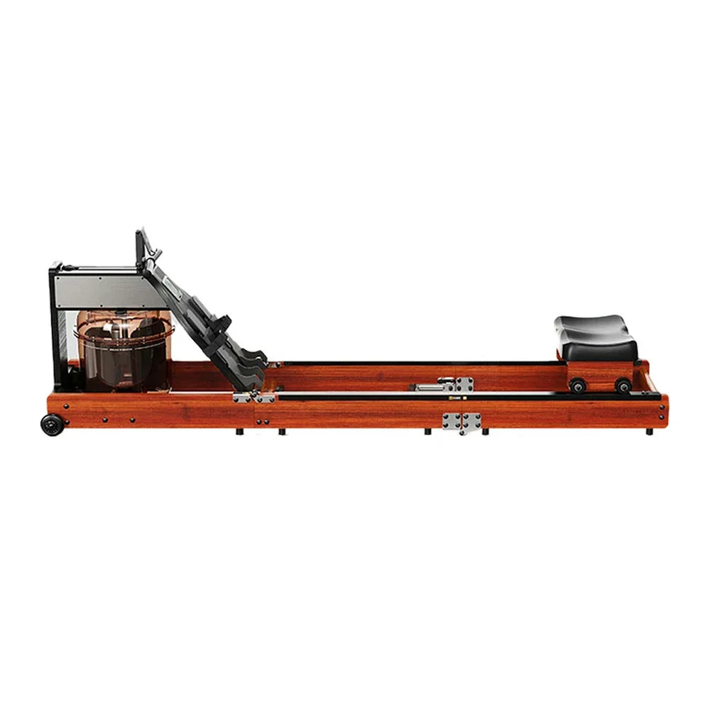 FITPRO Water Tank, Fitness Design, Frame, Rubberwood Home Space-Saving Triple-Fold - Rowing Machine 25L Solid Equipment